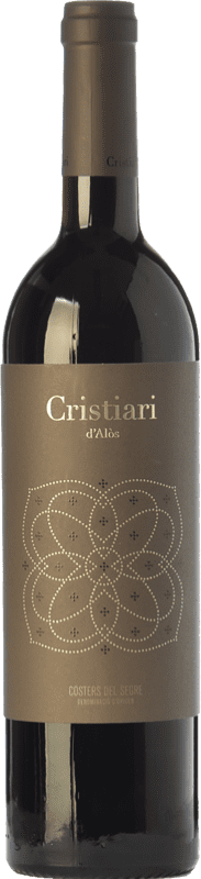 12,95 € Free Shipping | Red Wine Vall de Baldomar Cristiari Crianza — Aged D.O. Costers del Segre