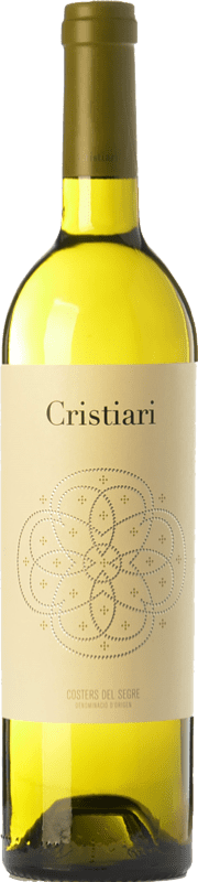14,95 € Free Shipping | White wine Vall de Baldomar Cristiari D.O. Costers del Segre Catalonia Spain Pinot White, Müller-Thurgau Bottle 75 cl
