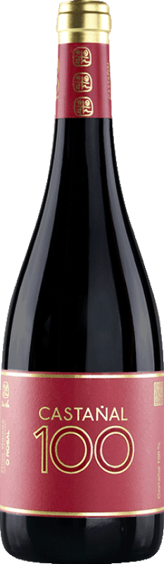25,95 € Free Shipping | Red wine Valmiñor Davila C100 Crianza D.O. Rías Baixas Galicia Spain Castañal Bottle 75 cl