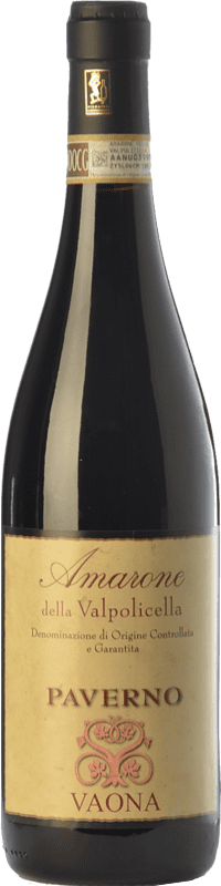 39,95 € Бесплатная доставка | Красное вино Vaona Paverno D.O.C.G. Amarone della Valpolicella