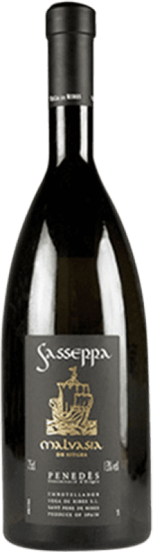 Envoi gratuit | Vin blanc Vega de Ribes Saserra D.O. Penedès Catalogne Espagne Malvasía de Sitges 75 cl