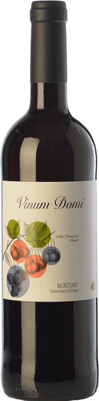 7,95 € | Red wine Vermunver Vinum Domi Joven D.O. Montsant Catalonia Spain Merlot, Grenache, Carignan Bottle 75 cl