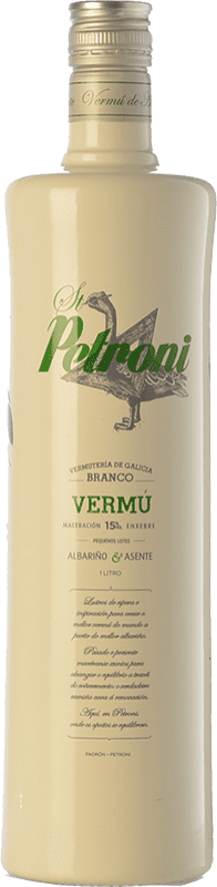 14,95 € | 苦艾酒 Vermutería de Galicia St. Petroni Blanco 加利西亚 西班牙 1 L