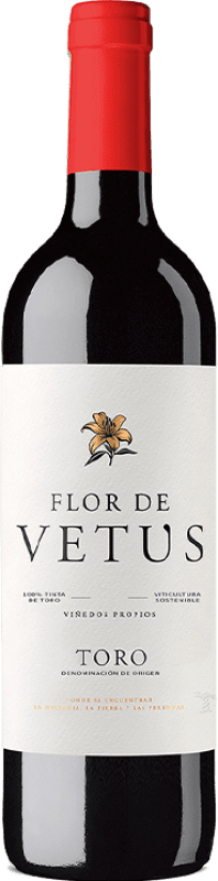 Free Shipping | Red wine Vetus Flor Young D.O. Toro Castilla y León Spain Tinta de Toro 75 cl