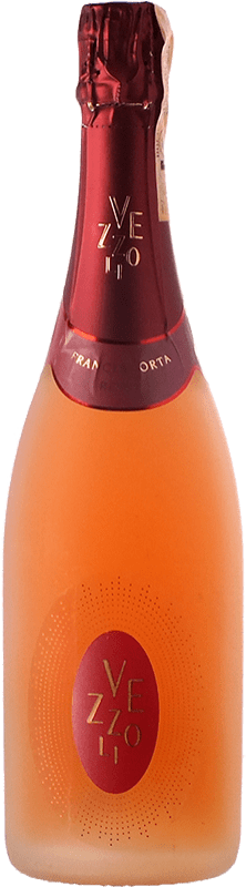 Бесплатная доставка | Розовое игристое Vezzoli Rosé брют D.O.C.G. Franciacorta Ломбардии Италия Pinot Black 75 cl