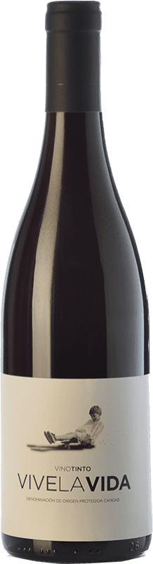 33,95 € 免费送货 | 红酒 Vidas Vive La Vida 岁 D.O.P. Vino de Calidad de Cangas