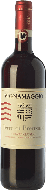 16,95 € | 红酒 Vignamaggio Terre di Prenzano D.O.C.G. Chianti Classico 托斯卡纳 意大利 Sangiovese 75 cl