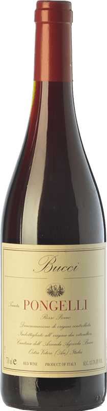 18,95 € | Red wine Villa Bucci Pongelli D.O.C. Rosso Piceno Marche Italy Sangiovese, Montepulciano Bottle 75 cl