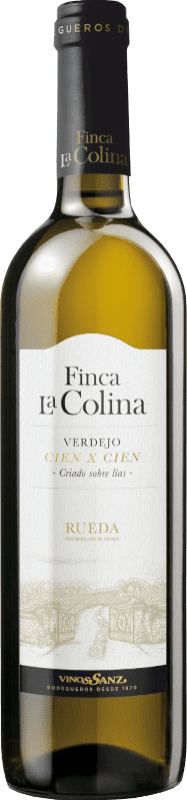 Envío gratis | Vino blanco Vinos Sanz Finca La Colina D.O. Rueda Castilla y León España Verdejo 75 cl