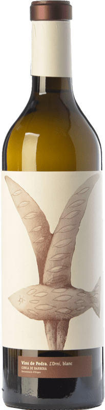 11,95 € Envio grátis | Vinho branco Vins de Pedra L'Orni D.O. Conca de Barberà