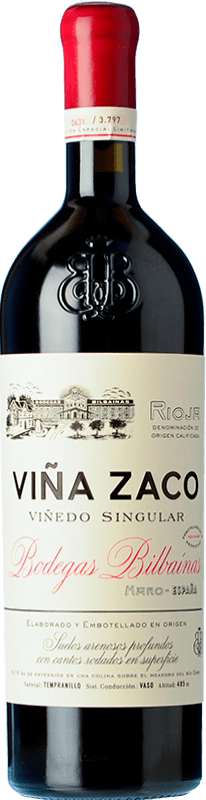 73,95 € 免费送货 | 红酒 Bodegas Bilbaínas Viña Zaco D.O.Ca. Rioja