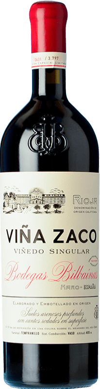 51,95 € | Red wine Bodegas Bilbaínas Viña Zaco D.O.Ca. Rioja The Rioja Spain Tempranillo 75 cl