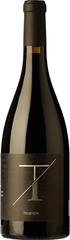18,95 € Spedizione Gratuita | Vino Rosso Vins del Tros Tremenda Crianza — Invecchiato in Botte D.O. Terra Alta