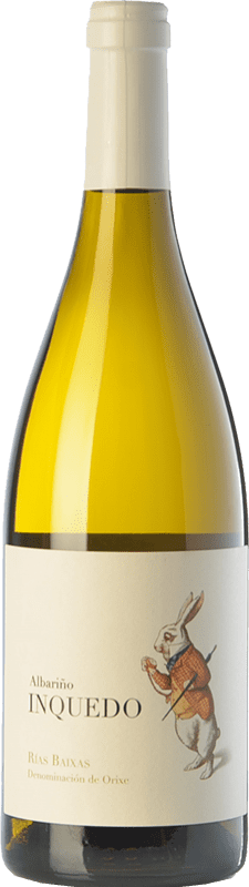 送料無料 | 白ワイン Vins Inquiets Albariño Inquedo D.O. Rías Baixas ガリシア スペイン Treixadura, Albariño 75 cl