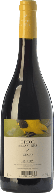 9,95 € | Red wine Aspres Oriol Negre Young D.O. Empordà Catalonia Spain Grenache, Cabernet Sauvignon, Carignan Bottle 75 cl
