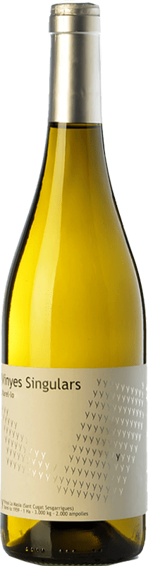 Envío gratis | Vino Blanco Vinyes Singulars España Xarel·lo Eco — Ecológico 75 cl