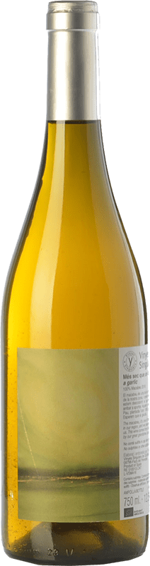 Envio grátis | Vinho branco Vinyes Singulars Macabeu Crianza Espanha Macabeo 75 cl