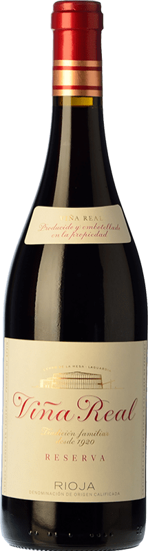 24,95 € 送料無料 | 赤ワイン Viña Real 予約 D.O.Ca. Rioja