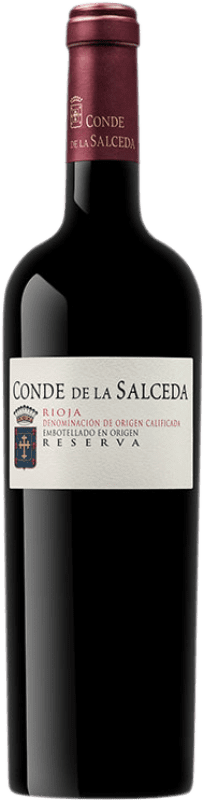 22,95 € Free Shipping | Red wine Viña Salceda Conde de la Salceda Reserva D.O.Ca. Rioja The Rioja Spain Tempranillo, Graciano Bottle 75 cl