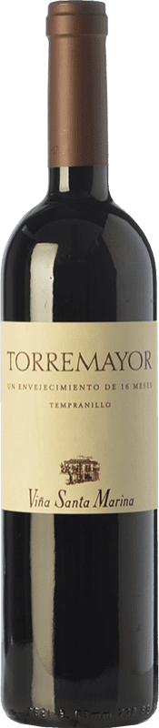 12,95 € Free Shipping | Red wine Santa Marina Torremayor Reserva I.G.P. Vino de la Tierra de Extremadura Estremadura Spain Tempranillo Bottle 75 cl