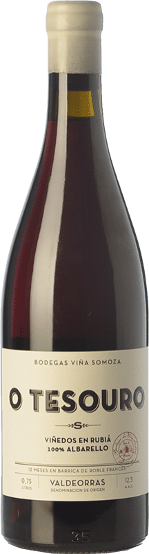 27,95 € Envio grátis | Vinho tinto Viña Somoza Tesouro Jovem D.O. Valdeorras