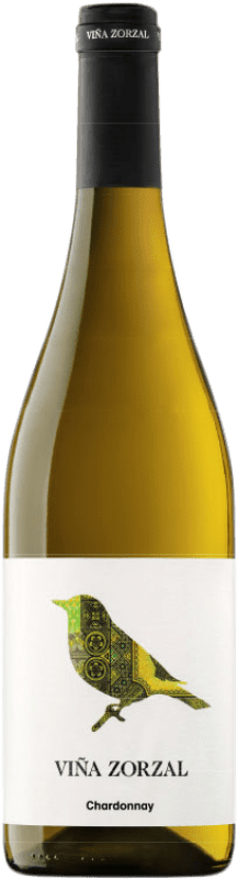 11,95 € Envío gratis | Vino blanco Viña Zorzal D.O. Navarra