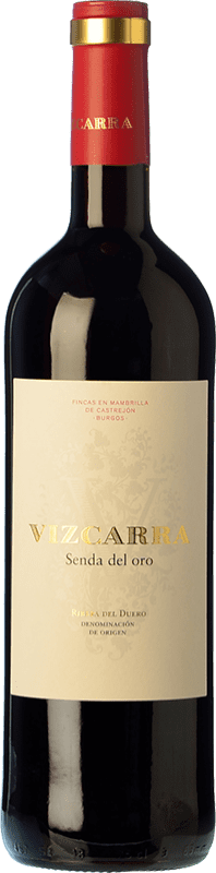 34,95 € Kostenloser Versand | Rotwein Vizcarra Senda del Oro Eiche D.O. Ribera del Duero Magnumflasche 1,5 L