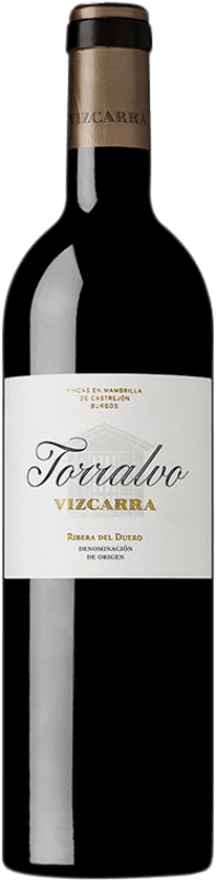 45,95 € Free Shipping | Red wine Vizcarra Torralvo Crianza D.O. Ribera del Duero Castilla y León Spain Tempranillo Bottle 75 cl