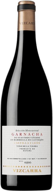 25,95 € | Vinho tinto Vizcarra Crianza I.G.P. Vino de la Tierra de Castilla y León Castela e Leão Espanha Grenache 75 cl