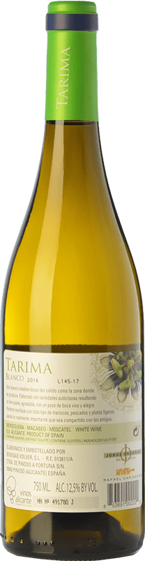 6,95 € Free Shipping | White wine Volver Tarima Joven D.O. Alicante Valencian Community Spain Muscat of Alexandria, Macabeo, Merseguera Bottle 75 cl