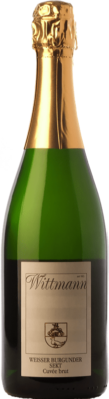 Free Shipping | White sparkling Wittmann Cuvée Brut Grand Reserve Q.b.A. Rheinhessen Rheinland-Pfälz Germany Pinot White 75 cl