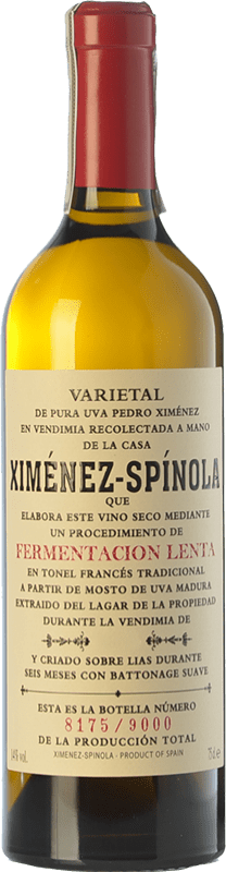 45,95 € Kostenloser Versand | Weißwein Ximénez-Spínola Fermentación Lenta Alterung D.O. Manzanilla-Sanlúcar de Barrameda