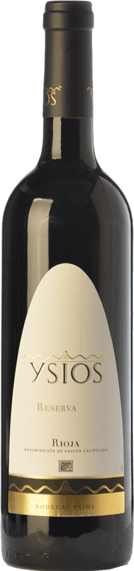 34,95 € | Vin rouge Ysios Réserve D.O.Ca. Rioja La Rioja Espagne Tempranillo Bouteille Jéroboam-Double Magnum 3 L