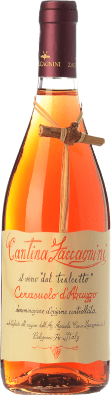 11,95 € | Rosé wine Zaccagnini Tralcetto D.O.C. Cerasuolo d'Abruzzo Abruzzo Italy Montepulciano Bottle 75 cl