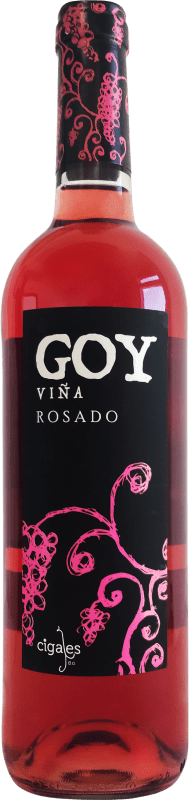 2,95 € | Vino rosado Thesaurus Viña Goy Joven D.O. Cigales Castilla y León España Tempranillo 75 cl