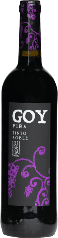 6,95 € | Red wine Thesaurus Viña Goy Crianza D.O. Ribera del Duero Castilla y León Spain Tempranillo Bottle 75 cl