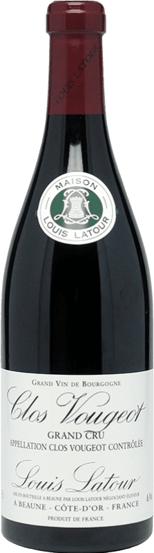 387,95 € | Red wine Louis Latour Grand Cru A.O.C. Clos de Vougeot Burgundy France Pinot Black Bottle 75 cl
