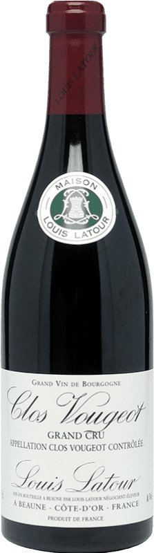 Kostenloser Versand | Rotwein Louis Latour Grand Cru A.O.C. Clos de Vougeot Burgund Frankreich Spätburgunder 75 cl