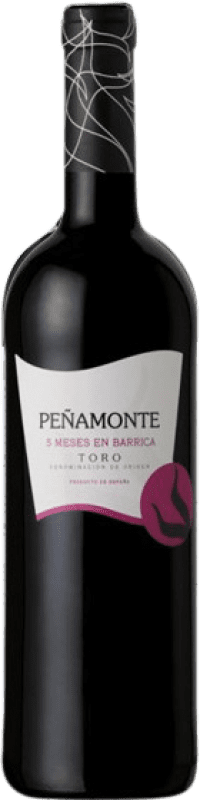 7,95 € | Red wine Bodegas Riojanas Peñamonte 5 Meses en Barrica D.O. Toro Castilla y León Spain Tinta de Toro Bottle 75 cl