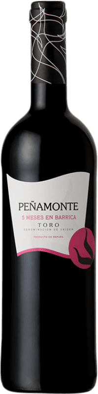 8,95 € | Vino tinto Bodegas Riojanas Peñamonte 5 Meses en Barrica D.O. Toro Castilla y León España Tinta de Toro 75 cl