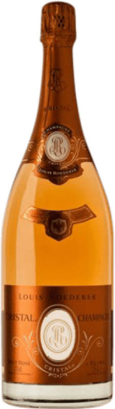 1 584,95 € | Espumante rosé Louis Roederer Cristal Rosé Brut A.O.C. Champagne Champagne França Pinot Preto, Chardonnay Garrafa Magnum 1,5 L
