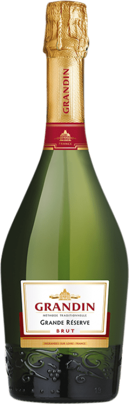 23,95 € 送料無料 | 白のスパークリングワイン Henri Grandin Brut — ブリュット グラン・レセルバ A.O.C. Crémant de Loire
