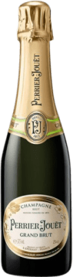 38,95 € | 白起泡酒 Perrier-Jouët Grand 香槟 A.O.C. Champagne 香槟酒 法国 Pinot Black, Chardonnay 半瓶 37 cl