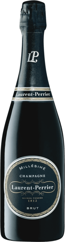 117,95 € | Белое игристое Laurent Perrier Millésimé брют A.O.C. Champagne шампанское Франция Pinot Black, Chardonnay 75 cl