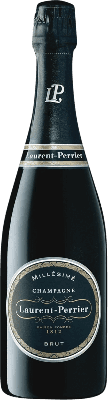 Free Shipping | White sparkling Laurent Perrier Millésimé Brut A.O.C. Champagne Champagne France Pinot Black, Chardonnay 75 cl