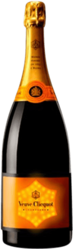 107,95 € | Белое игристое Veuve Clicquot Etiqueta Luminosa брют A.O.C. Champagne шампанское Франция Pinot Black, Chardonnay, Pinot Meunier бутылка Магнум 1,5 L