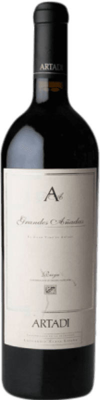 429,95 € Envío gratis | Vino tinto Artadi Grandes Añadas 2001 D.O.Ca. Rioja La Rioja España Tempranillo Botella 75 cl