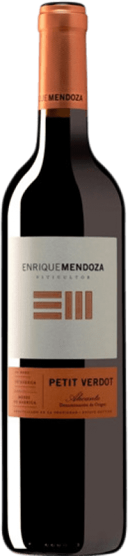 14,95 € Free Shipping | Red wine Enrique Mendoza D.O. Alicante Valencian Community Spain Petit Verdot Bottle 75 cl