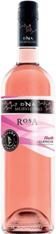 3,95 € | ロゼスパークリングワイン Murviedro DNA Fashion Rosa Blush D.O. Valencia バレンシアのコミュニティ スペイン Tempranillo, Cabernet Sauvignon, Viura, Bobal 75 cl