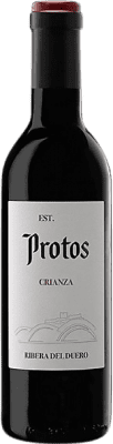 Envoi gratuit | Vin Rouge Protos Crianza D.O. Ribera del Duero Castille et Leon Espagne Tempranillo Demi-Bouteille 37 cl